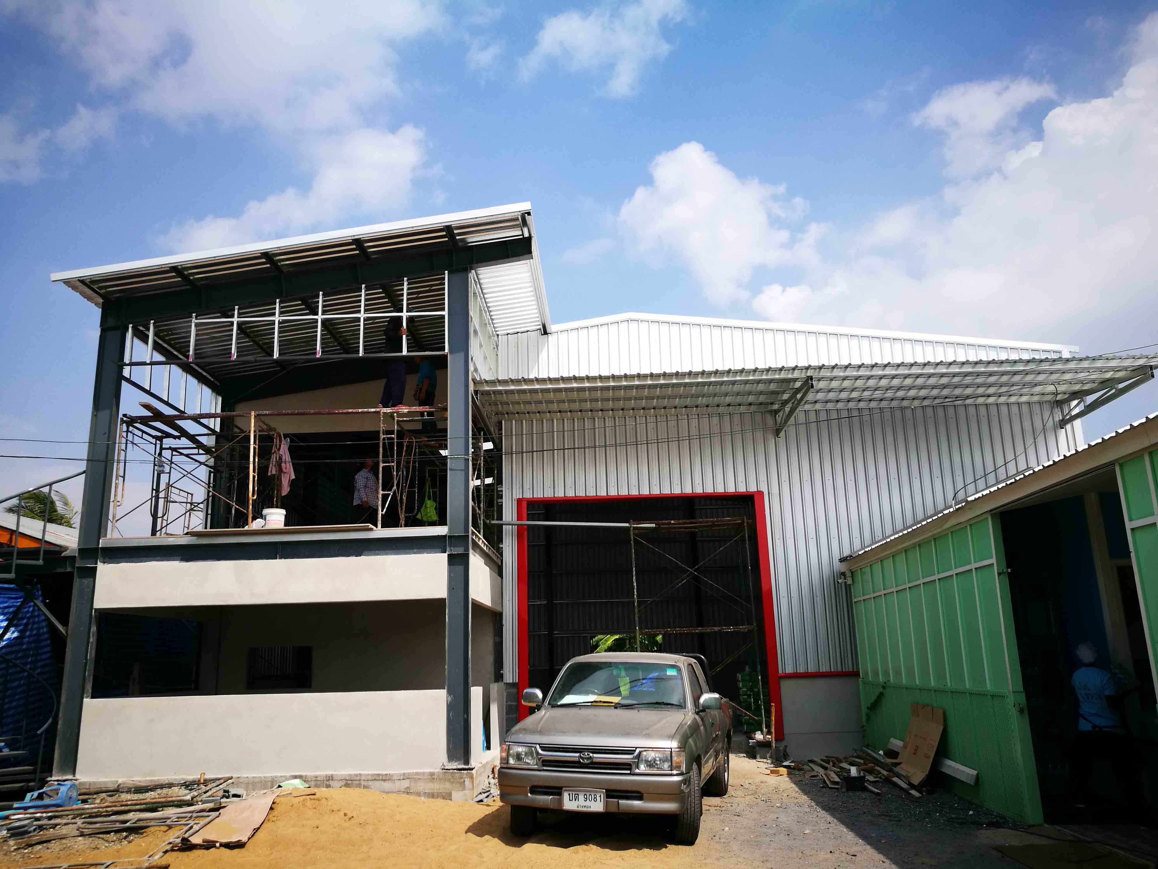 ผลงานโกดังสำเร็จรูป HW-H 15x15x6