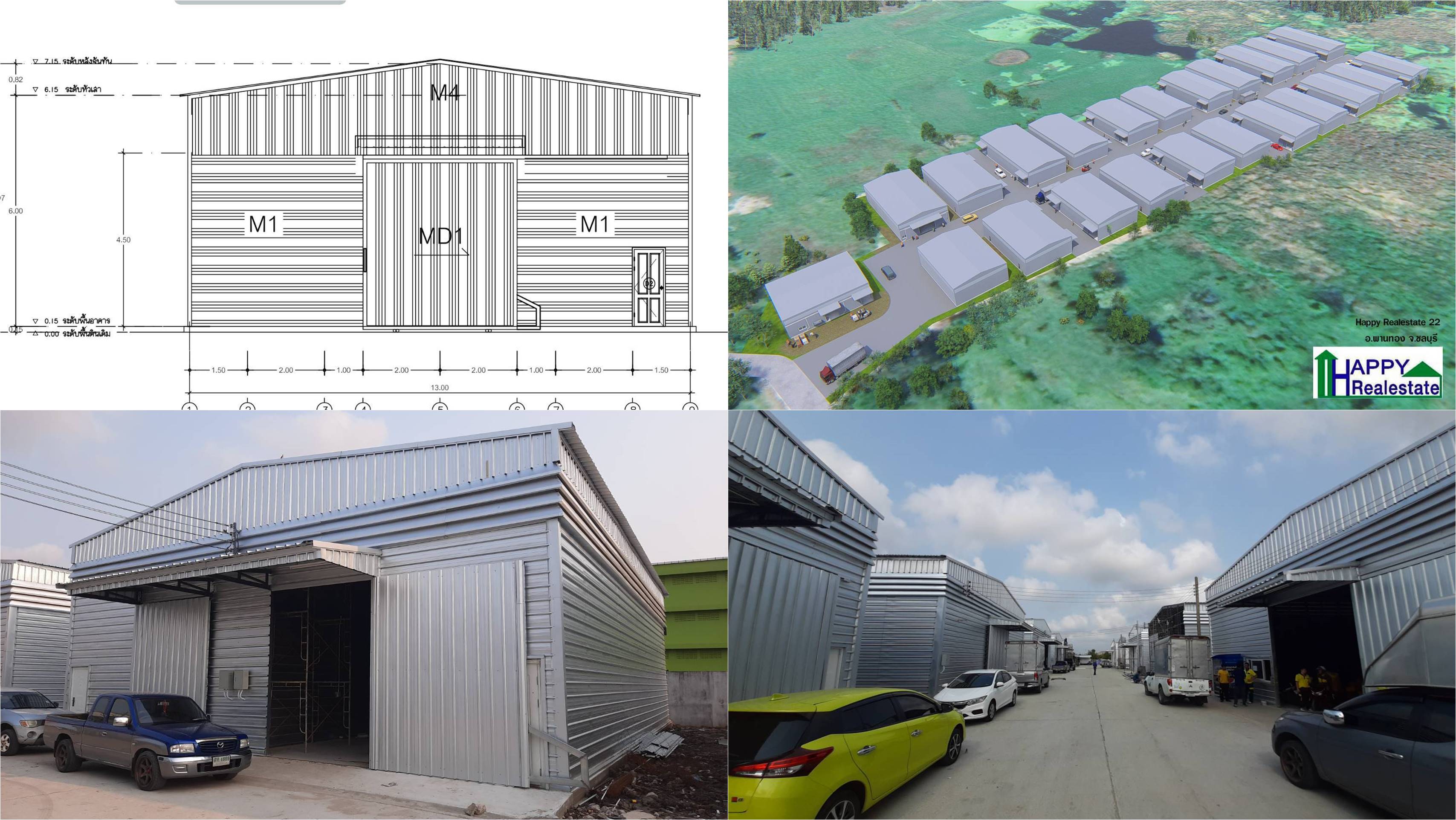 HR18 โกดังให้เช่า เลียบด่วน บางขุนเทียน